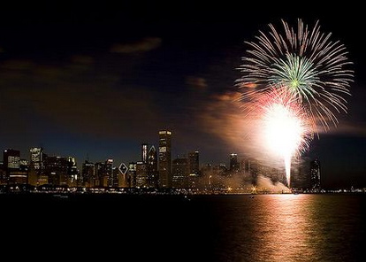 A Spectacular Skyline, Awe-Inspiring Fireworks: Aboard Tall Ship Windy in Chicago